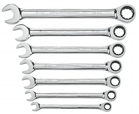 Tools Apex Tool Group Llc 9417 Metric Ratcheting Wrench Set 7 Piece Set7