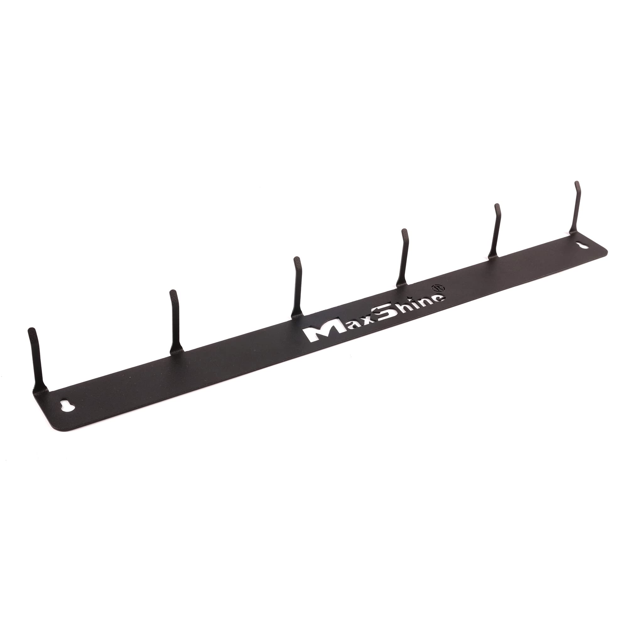 Maxshine Detailing Brush Universal Hanger - 6 Organizer Hooks, Lightweight Wall-Mounted Design for Auto Detailing Supplies, Ideal for Garage & Mobile Use, Easy to Install Car Care Organizer