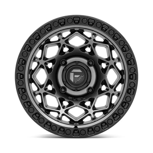 UTV Fuel D784 15X10 4X137 GMTL M-BLK-RING 00MM - D7841500A655