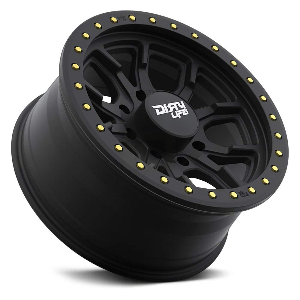 Dirty Life Matte Black DT-1 Wheel with Painted Finish (20 x 9. inches /5 x 127 mm, 0 mm Offset)