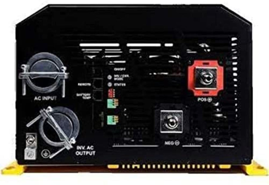 Go Power GP-IC3000-12-PKG Inverter Charger 3-in-1 with Remote, 3000W Pure Sine Wave Output, 12V to 120V AC, Surge Capacity, 100 Amp Charger, Dual 50 Amp Transfer Switch, 12V for RV, Marine use