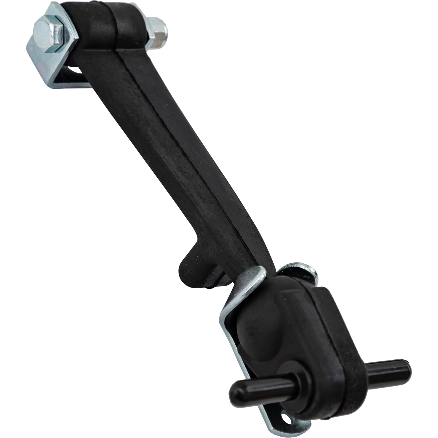 Buyers Products Truck and Trailer WJ208 Rubber Hood Latch, 7-7/8 Inch Heavy-Duty Rubber Hood Catch, Includes Brackets & Pin w/Bumper, Great For Battery Boxes & Tool Cabinets