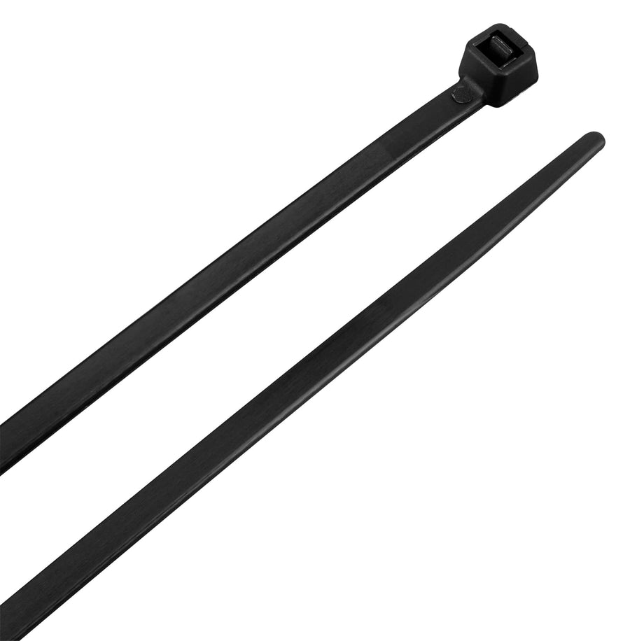 W2940 Performance Tool 8-Inch Black Cable Tie, 50 LBS (500 Pieces)