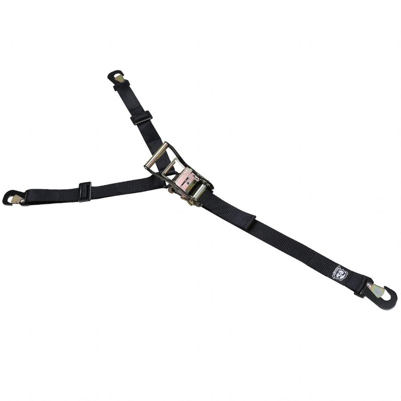 Horizontal Tire Ratcheting Y Tie-Down Strap Bulldog Winch 20363-