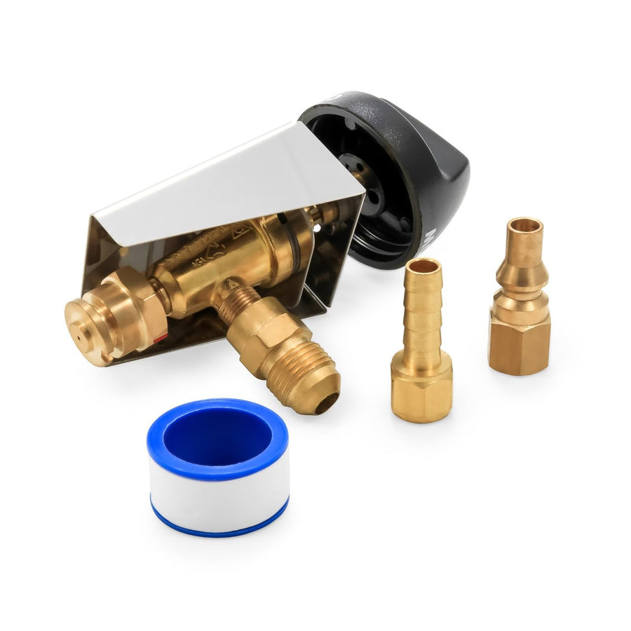 Kuuma Camco Valve Kit, Low Pressure, 3/8SAEx9,000BTUQuick-Connect