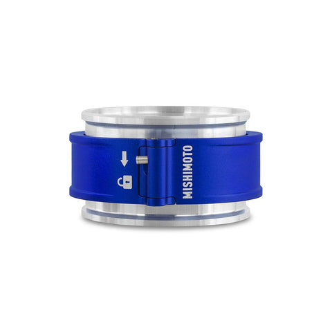 Mishimoto Quick Release MMCLAMP-QD-30BL Clamp Assembly, 3" Blue
