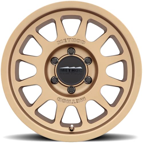 Bronze Method Race Wheels 703 TRANSIT Wheel with Method (16 x 6.5 inches /6 x 180 mm, 90 mm Offset)