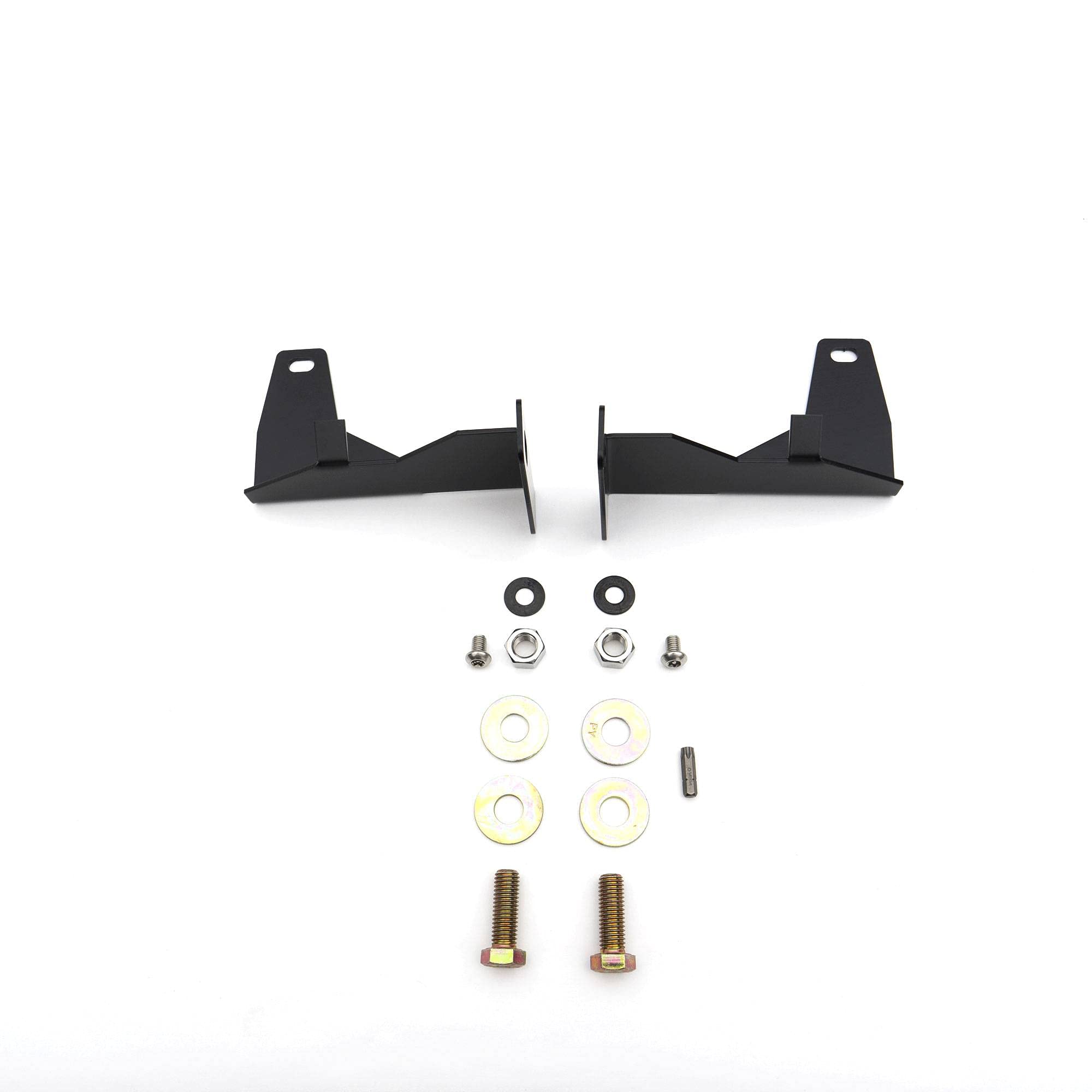 ZROADZ Black Front Bumper LED Bracket 2015-2016 GMC SIERRA 2500/3500 Z322111