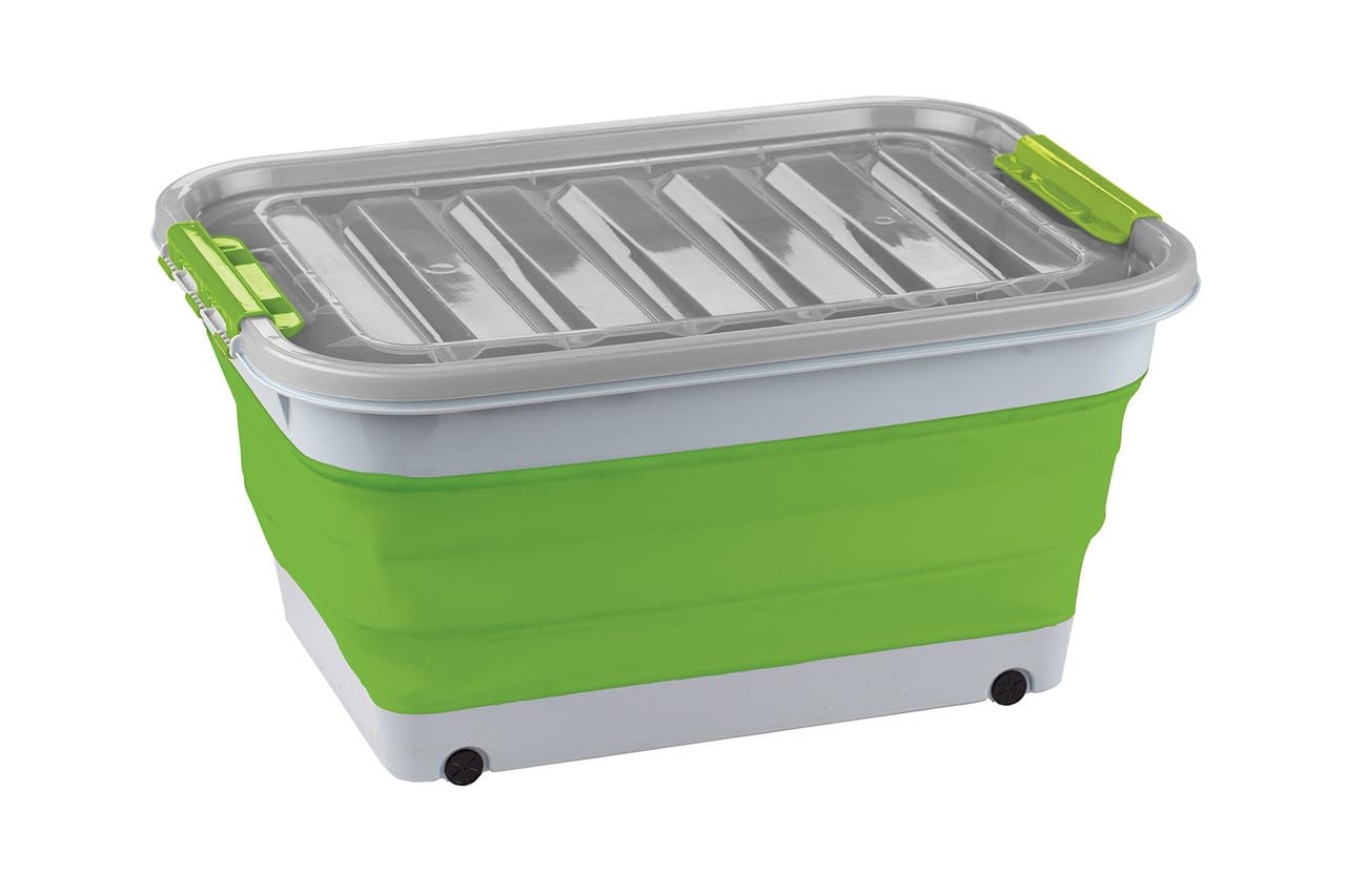 IM4x4 Ironman 4x4 Collapsible Storage Tub with Lid - 45L