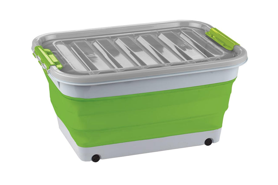 IM4x4 Ironman 4x4 Collapsible Storage Tub with Lid - 45L