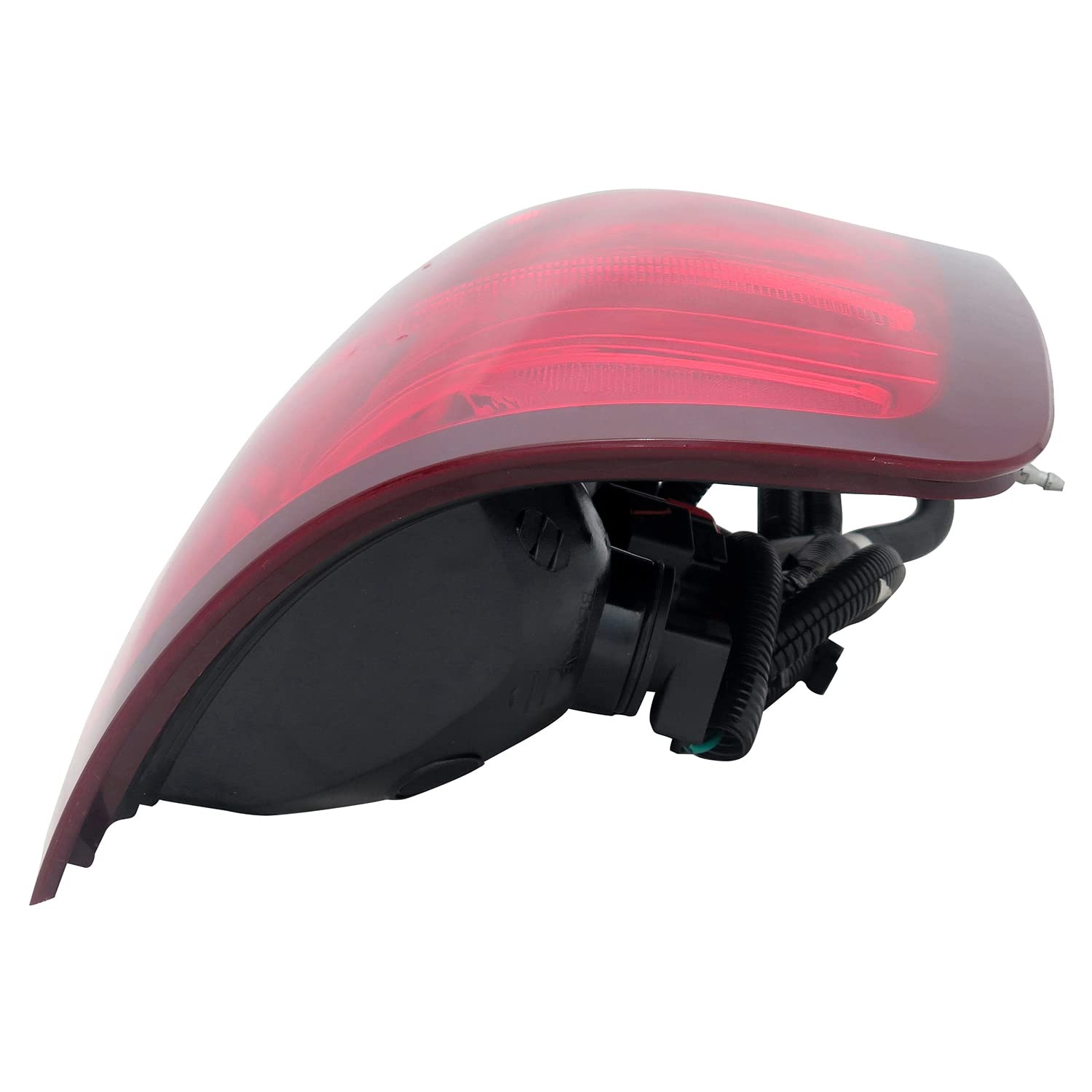Left TYC Tail Light Assembly Compatible with 2010-2012 GMC Sierra Pickup