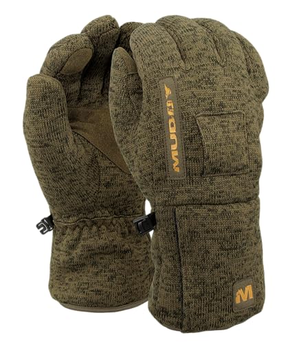 Muddy Outdoors Nucleus Men's Heated Midweight Gloves Brown Clay Large