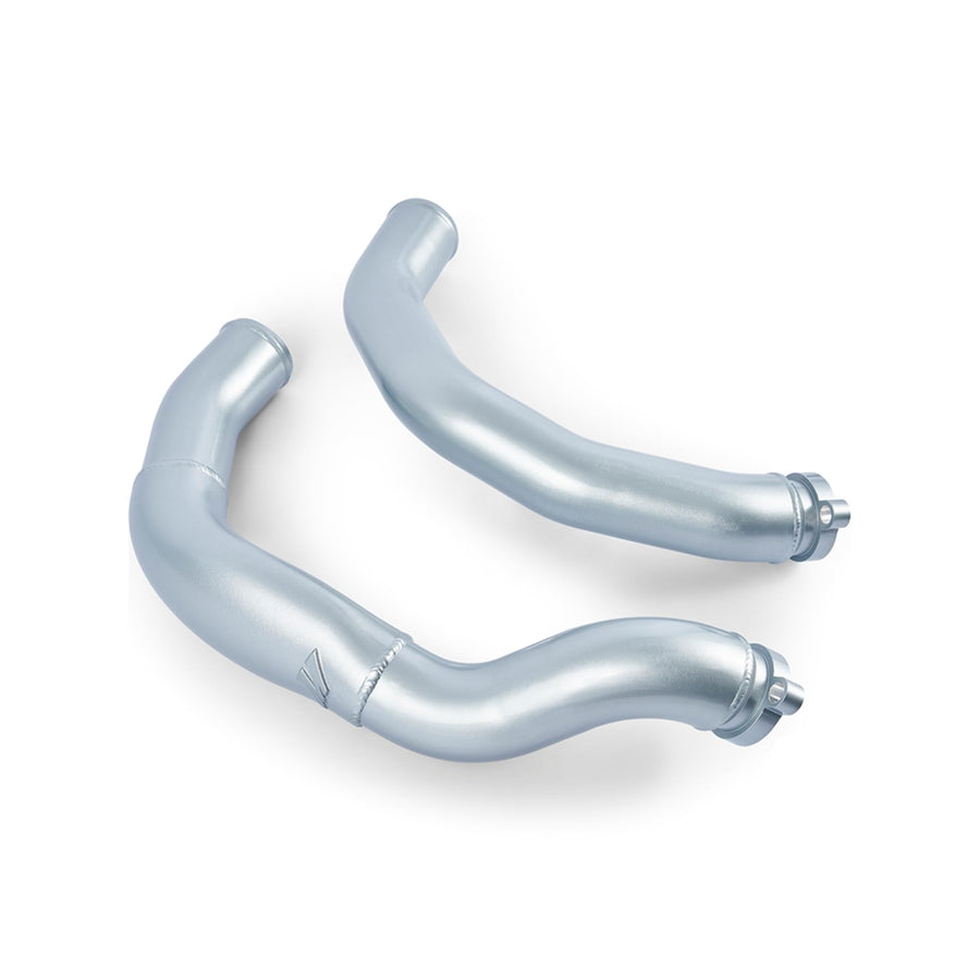 Mishimoto Charge Pipe Kit Performance, Color Matched Compatible With BMW F8X M3/M4 2015–2020, Silverstone