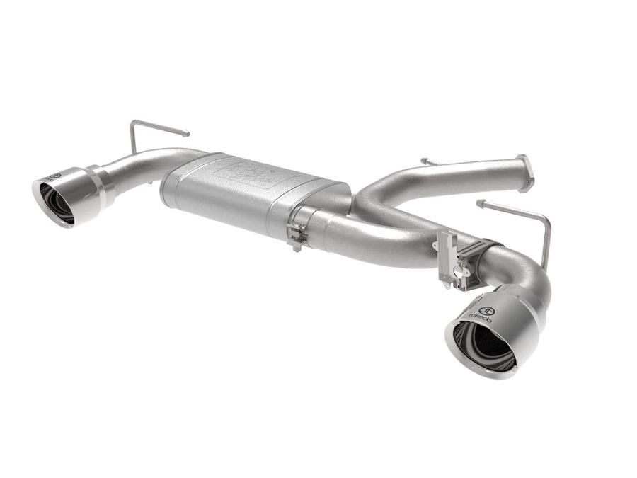 aFe Power 3 IN Takeda 304 Stainless Steel Axle-Back Exhaust w/Polished Tips Fit Hyundai Veloster N 21-22 L4-2.0L (t) 49-37029-P