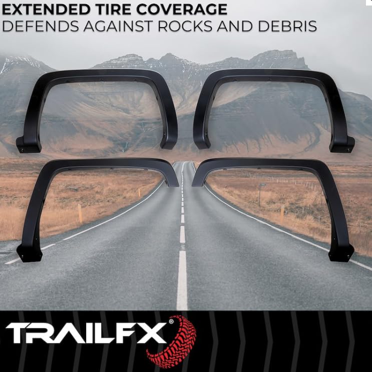 OE Style Trailfx Flare Smooth Set Of 4 TFC3002OE