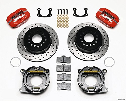 Wilwood Pro S Rear Parking Brake 140-7140-DR Kit Ford Torino Big Bearing