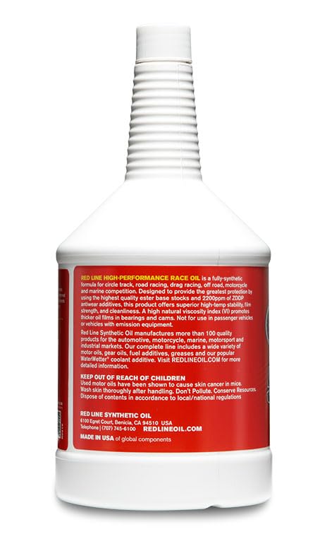 50WT Red Line Racing Oil Synthetic - Quart 10504