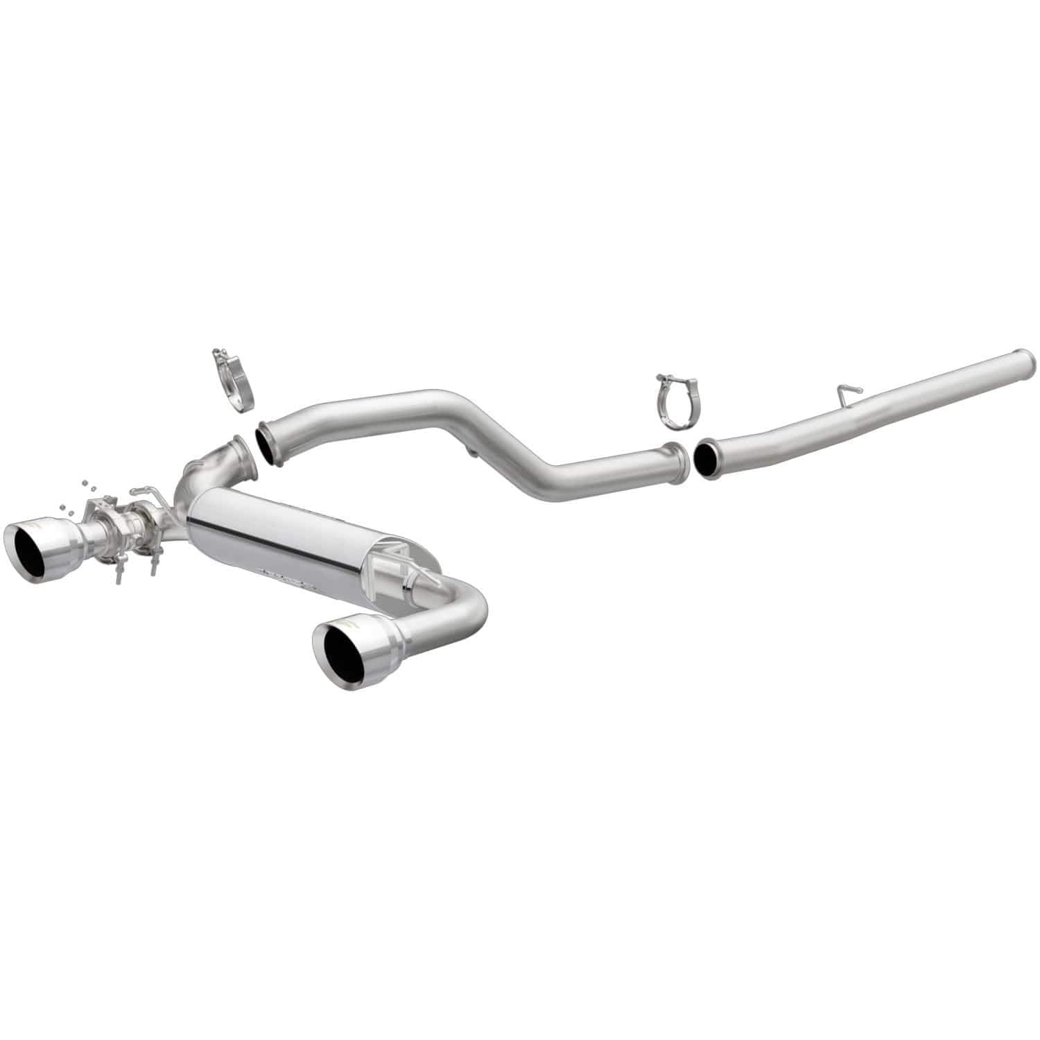 Performance MagnaFlow Exhaust System 19281: Cat-Back, Competition Series, Compatible with 2016-2018 Ford Focus
