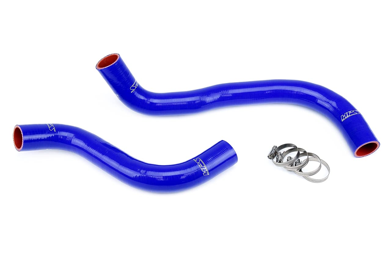 3-ply HPS Blue Reinforced Silicone Radiator Coolant Hose Kit 57-1828-BLUE