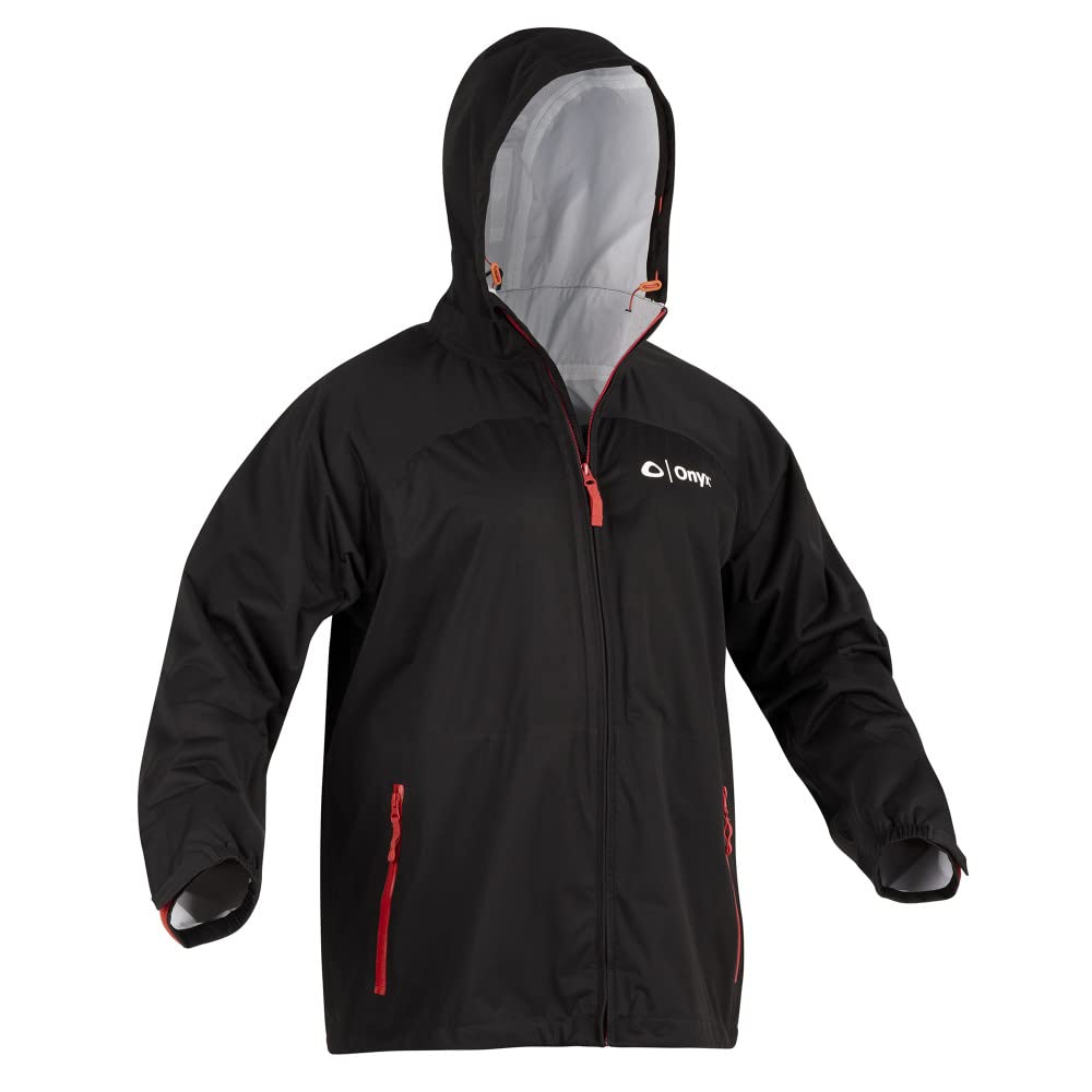 Men's Onyx Hydromax Rain Jacket, Black