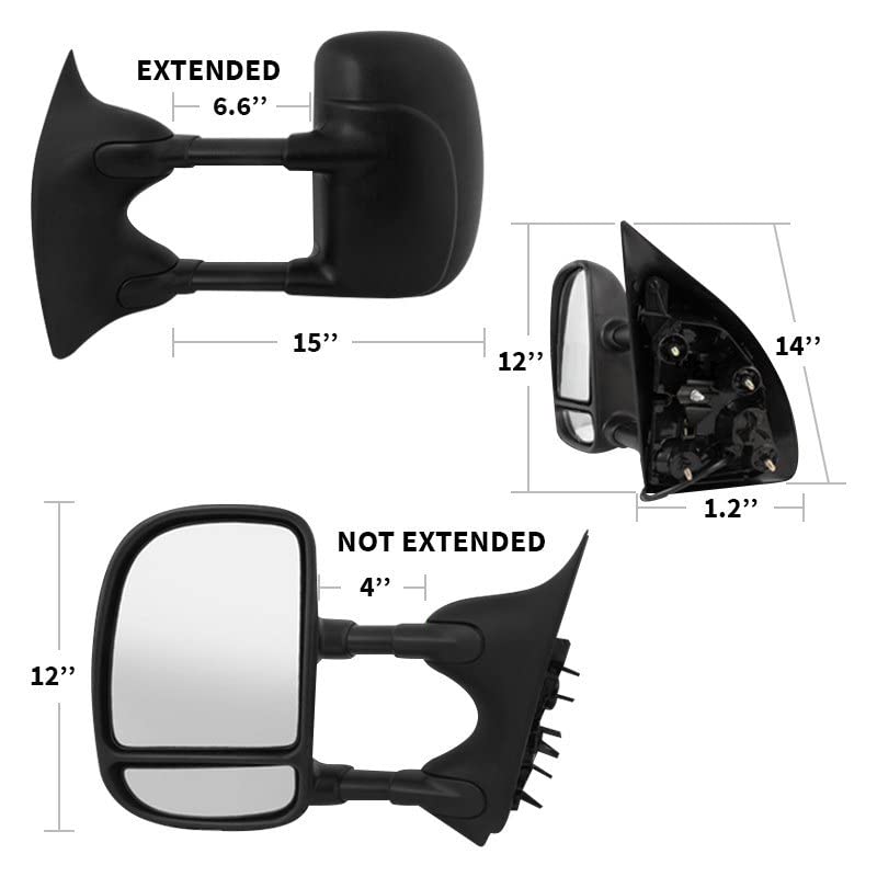 POWER Xtune - Adjust Mirror (MIR-FDSD99S-PW-L)