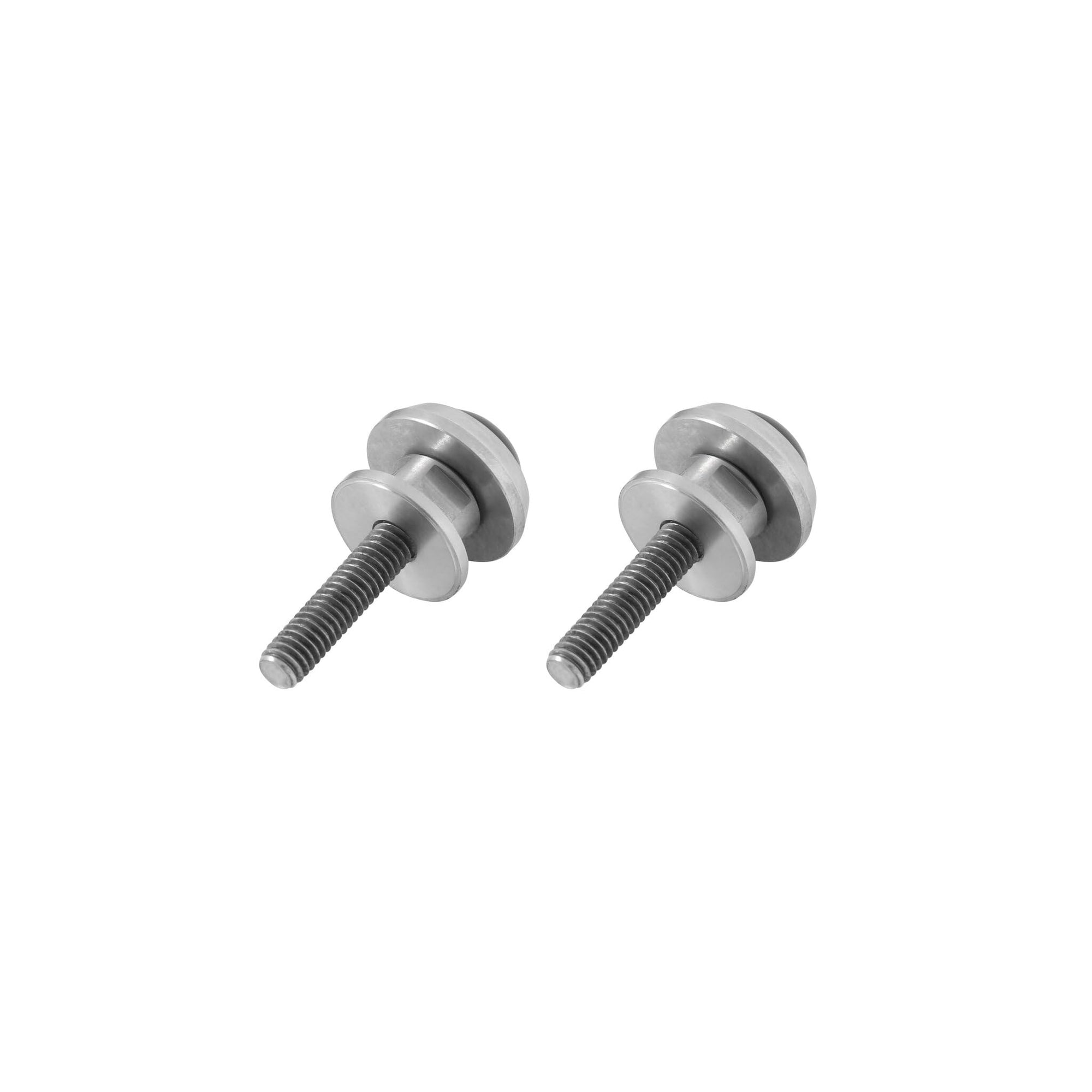 C5ZZ-16763-S Scott Drake 1965-1973 Radiator Support to Hood Bumpers Stainless Steel