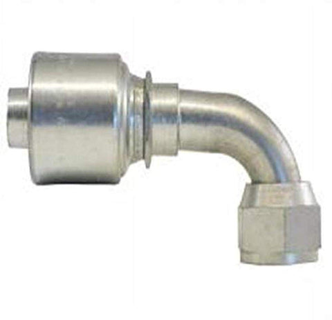 GL Couplings, Gates 16GL-16FJX90SXBULK Female JIC 37 Flare Swivel, 90 Bent Tube, 1" ID (Pack of 30)