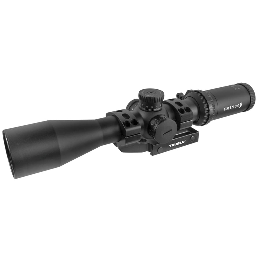 Eminus TRUGLO Tactical Hunting Shooting Durable Waterproof Fogproof Shock Resistant 30mm One-Piece Aluminum Tube Illuminated TacPlex-MOA Reticle Riflescope | Flip-Up Lens Cap Included | 3-9 x 42mm