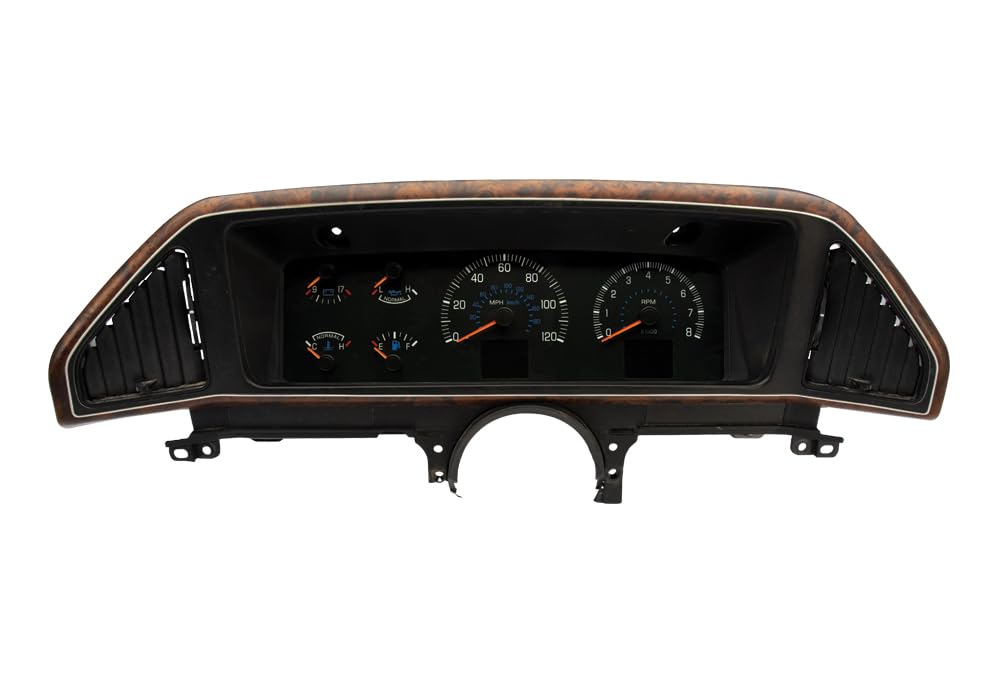 Dakota Digital Retrotech RTX-87F-PU-X Gauge Instrument System Compatible with Ford 1987-91 Pickup and Bronco