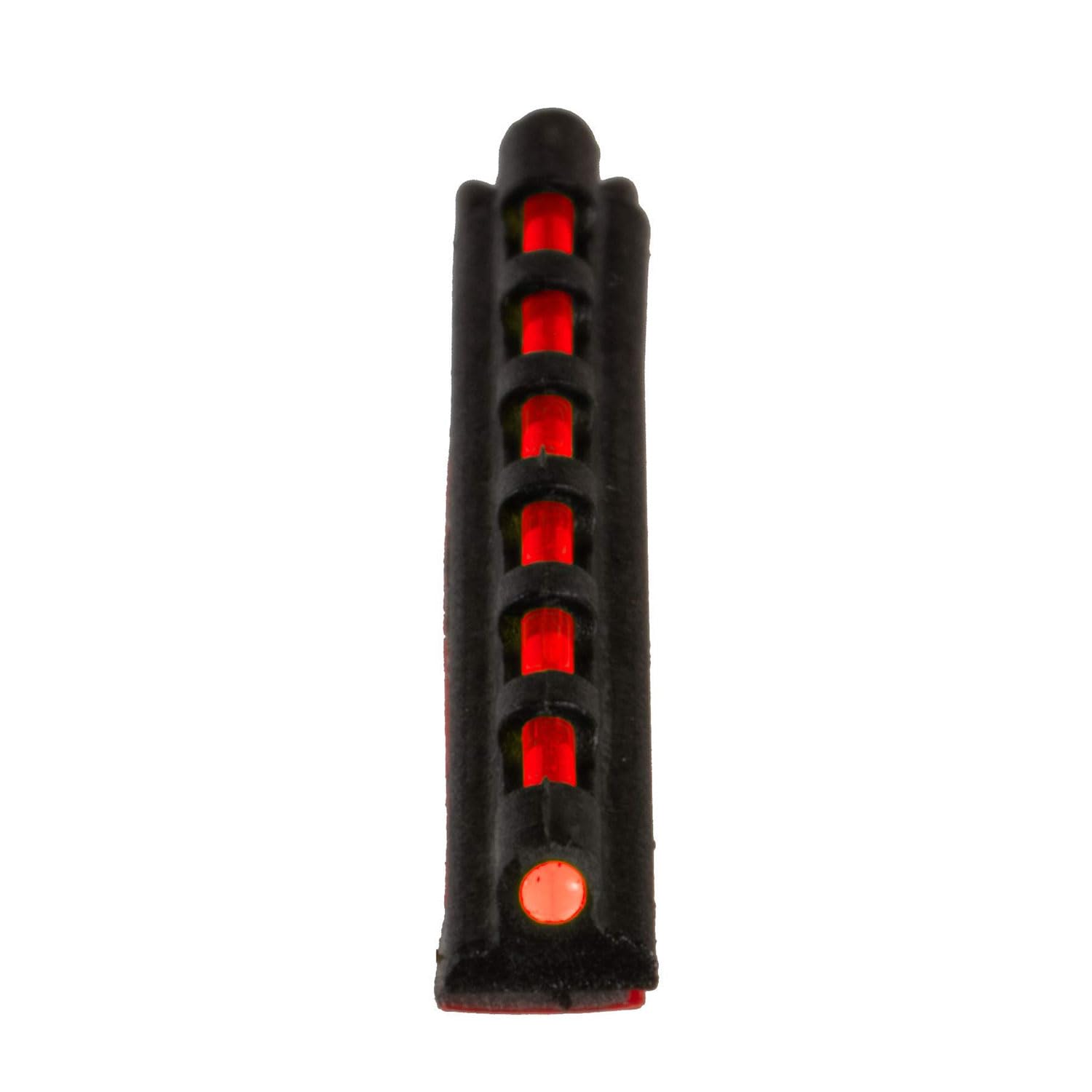 Low-Profile TruGlo Universal Fiber Optic Front Shotgun Wing & Clay Glo-Dot Sights, RED