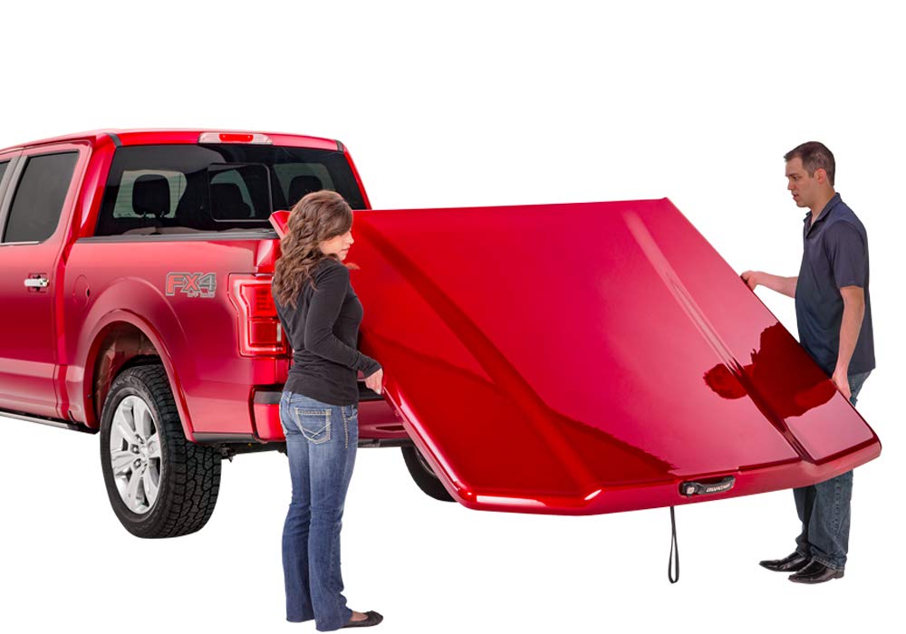 UnderCover RealTruck Elite LX One-Piece Truck Bed Tonneau Cover | UC2158L-H5 | Fits 2015 - 2017 Ford F-150 (H5 - Caribou) 5' 7" Bed (67.1")
