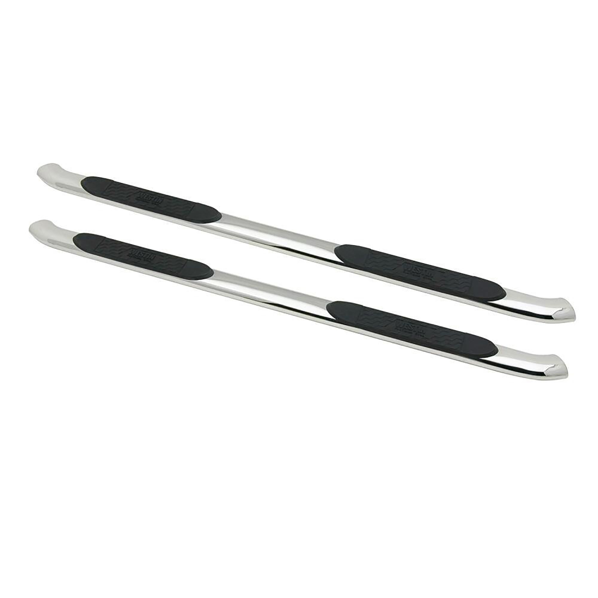 Platinum 4 Oval Nerf Bars Westin fits 2005-2023 Tacoma Double Cab Polished Pair