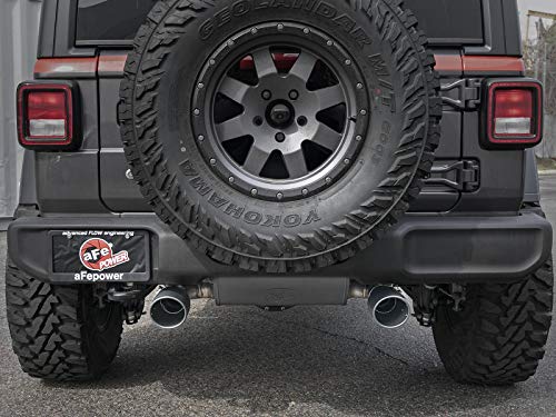 Rebel Series aFe Power 49-48076-B Performance Cat-Back Exhaust System