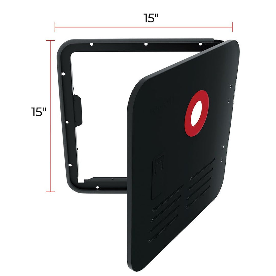 FSBD-1515/BLACK - FOGATTI - 15 * 15 DOOR KIT - BLACK FOR INSTASH