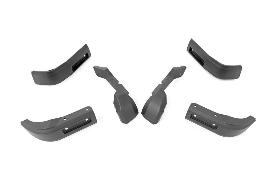 Mud Flap Delete Rough Country for GMC Sierra 1500 2WD/4WD (2019-2026 & Classic) - Front & Rear (Set of 4)
