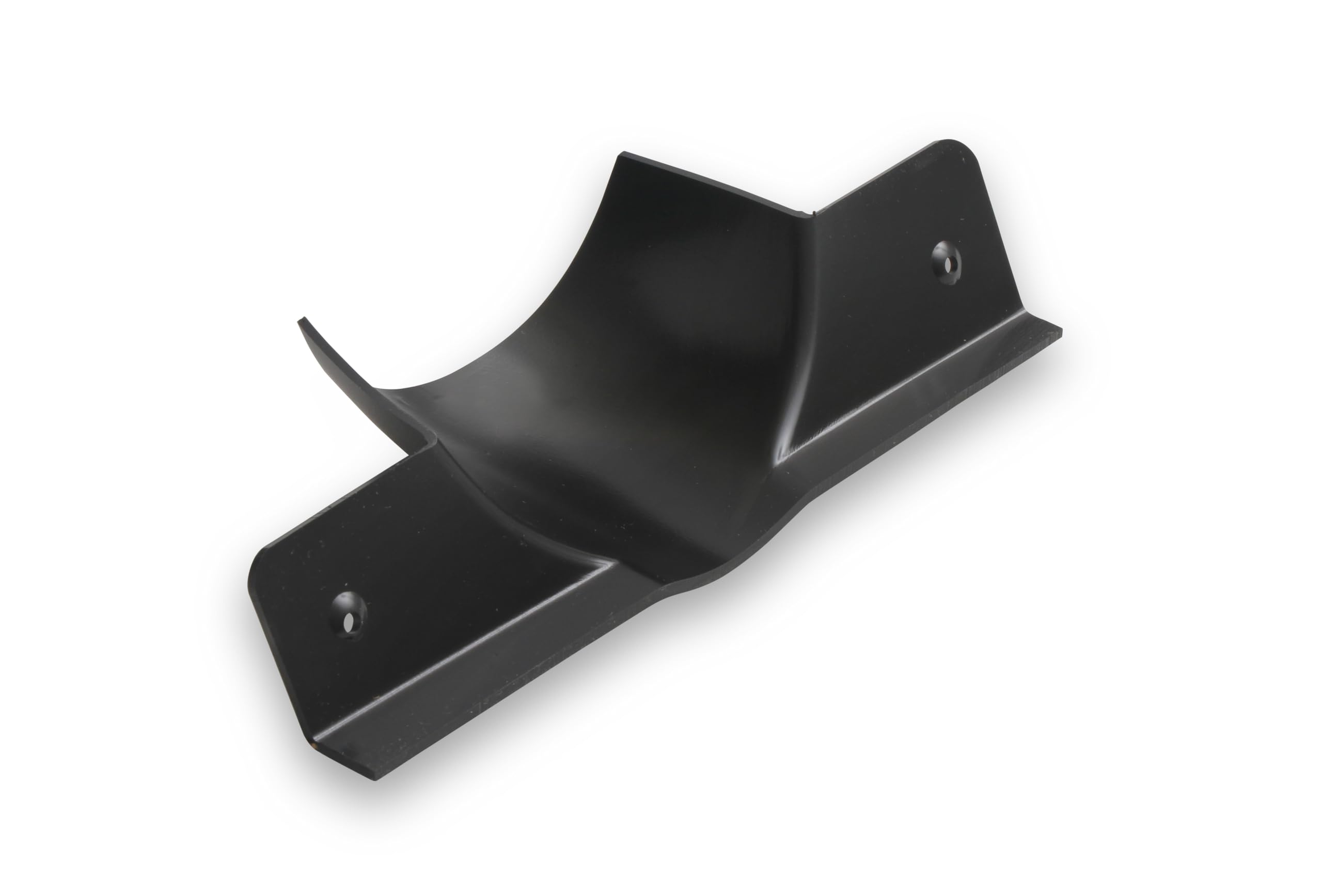 Dash Bezel Holley EFI 553-398 without A/C Vent Openings - Black