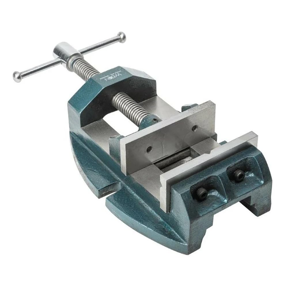 Wilton Drill Press Versatile Vise, 4" Jaw Width, 4" Max Jaw Opening, Continuous Nut (Model 1345)