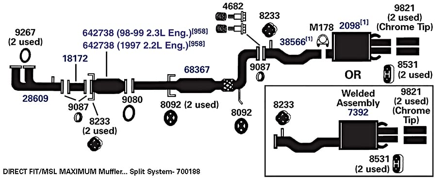 Gasket AP Exhaust 9267