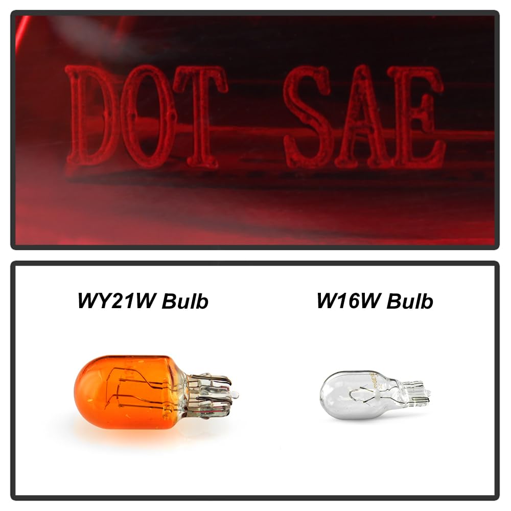 Buick Encore 17-21 Spyder (POE) LED Tail Light GM2800296 - Signal-WY21W(Included) ; Reverse-WY16W(Included) - OE Left