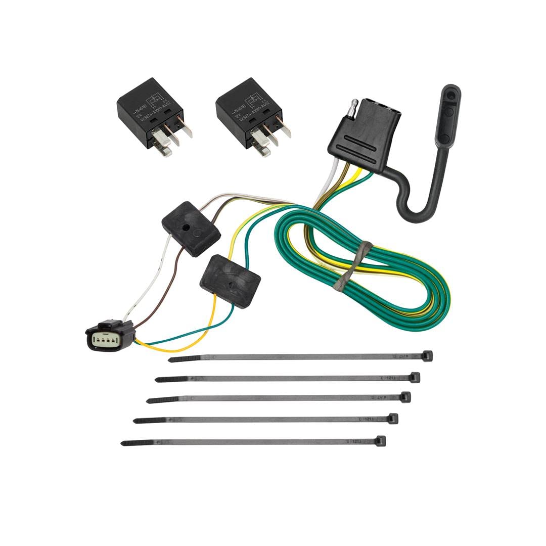 T-One® TEKONSHA T-Connector Harness, 4-Way Flat, Compatible with Envision Select Buick
