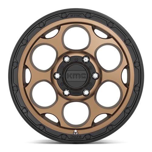 KMC Wheels KM541 17X8.5 6X5.5 M-BRZ BLK LP 00MM Dirty Harry