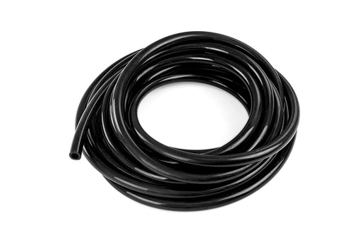 HPS HTSVH35R2-BLKx25 Silicone High Temperature Vacuum Tubing Hose, 9/64" ID, 1.5 mm Wall Thickness, 25 Feet Length, Black