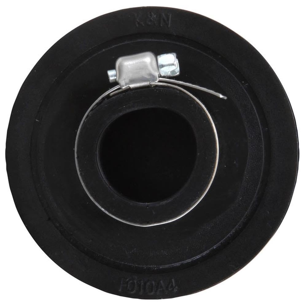 K&N Air Filter/Breather Vent: High Performance, Premium, Washable, Replacement Engine Filter: Flange Diameter: 1 in, Filter Height: 2.375 in, Flange Length: 0.4375 in, Shape: Breather, 62-1410