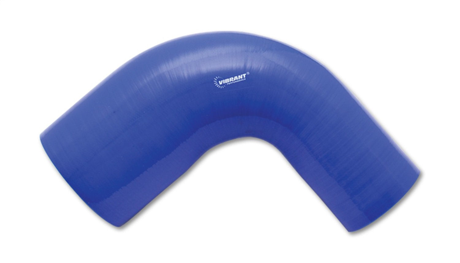 Vibrant 2781B Performance Blue 2.5" ID x 2.75" ID 4 Ply 90 Degree Reducer Elbow