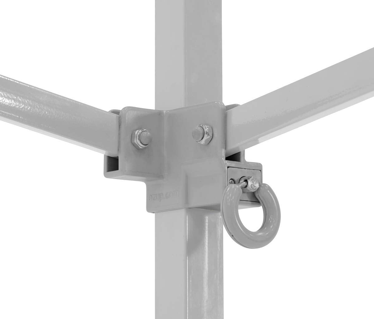 E-Z UP Instant Shelter Eclipse Canopy, 10' x 15', White Steel Frame and Professional Grade Punch Top
