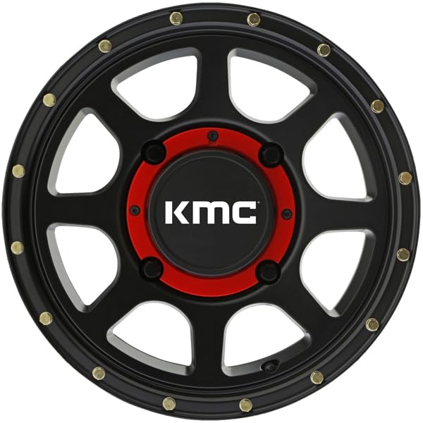 KMC KS134 Powersports 14X7 4X156 S-BLK 10MM - KS13447044710