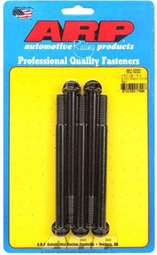 Hex ARP (652-5000) Oxide Bolt, Black