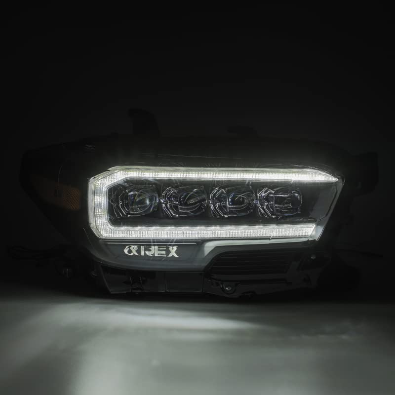880706 AlphaRex USA Nova Series Projector Headlights fits Toyota Tacoma,Clear