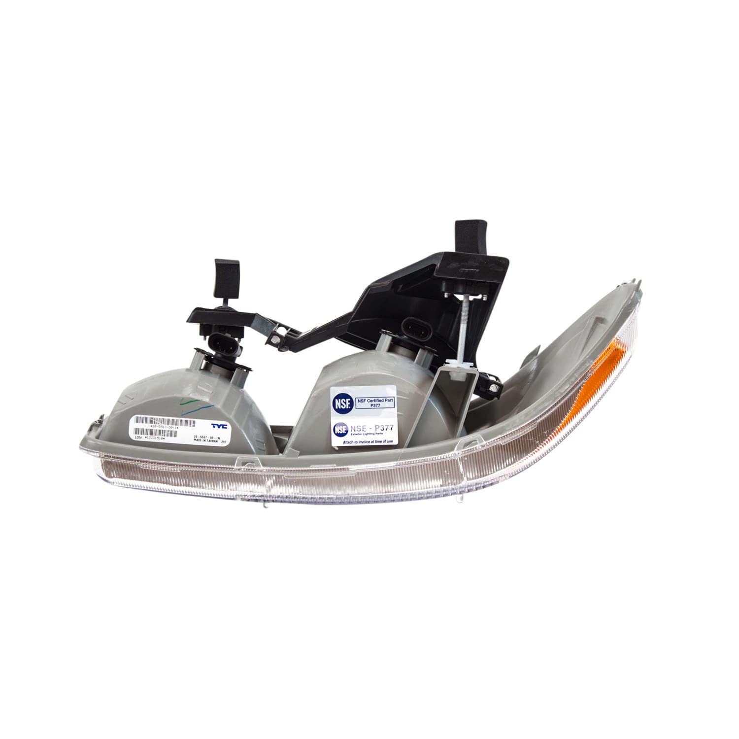 Right TYC Headlight Assembly Compatible with 1999-2006 GMC Sierra Pickup