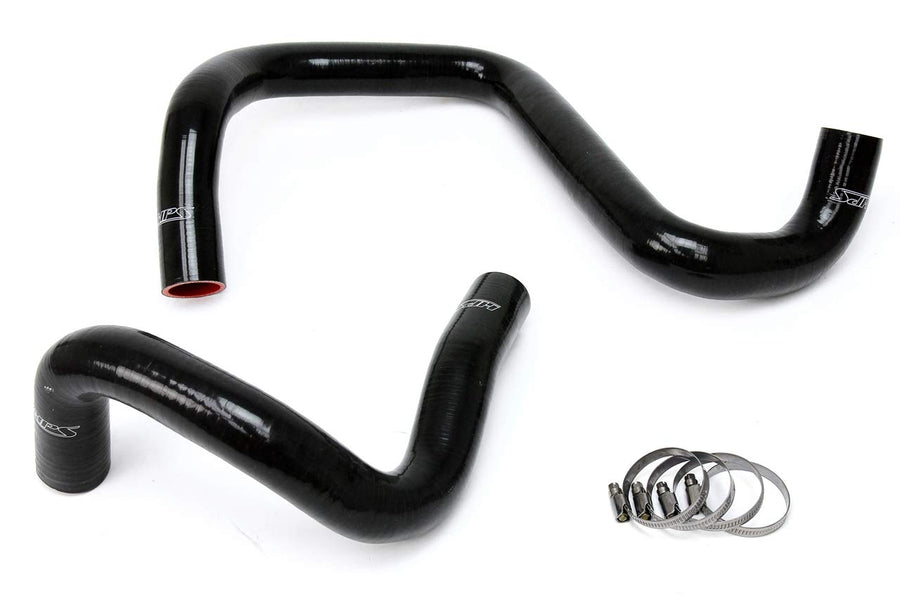 Black HPS 57-1285R-BLK Silicone Radiator Coolant Hose Kit
